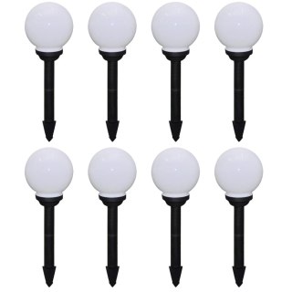  Lampy do oświetlenia ścieżki, 8 szt, LED, 15 cm, ze szpikulcami Lumarko!