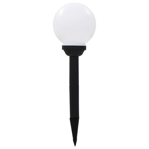  Lampy solarne do ogrodu, 6 szt., LED, kuliste, 20 cm, RGB Lumarko!