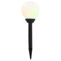  Lampy solarne do ogrodu, 8 szt., LED, kuliste, 15 cm, RGB Lumarko!