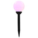  Lampy solarne do ogrodu, 8 szt., LED, kuliste, 15 cm, RGB Lumarko!