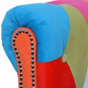  Zestaw 2 sof Chesterfield, obicie materiałowe Lumarko!