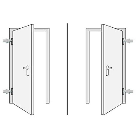  Drzwi wejściowe zewnętrzne, białe, 108 x 208 cm Lumarko!