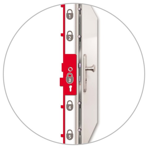  Drzwi wejściowe zewnętrzne, białe, 108 x 208 cm Lumarko!