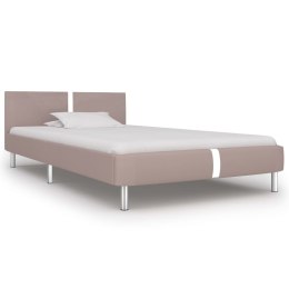  Rama łóżka, kolor cappuccino, sztuczna skóra, 90 x 200 cm Lumarko!