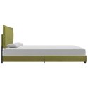  Rama łóżka, zielona, tapicerowana tkaniną, 120 x 200 cm Lumarko!