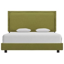  Rama łóżka, zielona, tapicerowana tkaniną, 140 x 200 cm Lumarko!