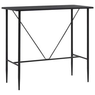  Stolik barowy, czarny, 120 x 60 x 110 cm, MDF Lumarko!