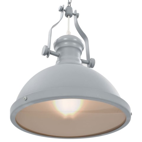  Lampa sufitowa, szara, okrągła, E27 Lumarko!