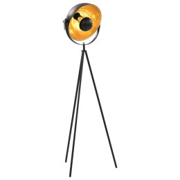  Lampa stojąca, E27, czarno-złota, 31 cm Lumarko!