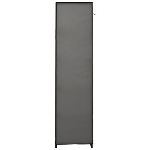  Składane szafy, 2 szt., szare, 110 x 45 x 175 cm, tkanina Lumarko!