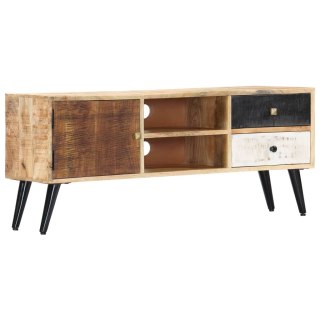  Szafka pod TV, 115 x 30 x 47 cm, lite drewno mango Lumarko!