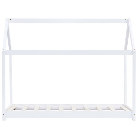  Rama łóżka dziecięcego, biała, lite drewno sosnowe, 90 x 200 cm Lumarko!