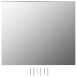 Lumarko Lustro ścienne bez ramy, 80x60 cm, szkło