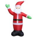  Nadmuchiwany Święty Mikołaj z LED, IP44, 600 cm, XXL Lumarko!