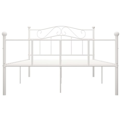  Rama łóżka, biała, metalowa, 140 x 200 cm Lumarko!