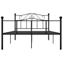  Rama łóżka, czarna, metalowa, 120 x 200 cm Lumarko!