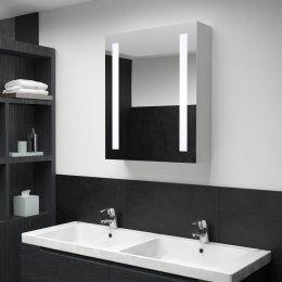  Szafka łazienkowa z lustrem i LED, 50 x 13 x 70 cm Lumarko!