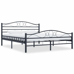  Rama łóżka, czarna, stalowa, 200 x 200 cm Lumarko!