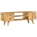  Szafka pod TV, 110 x 35 x 40 cm, lite drewno mango Lumarko! XXX
