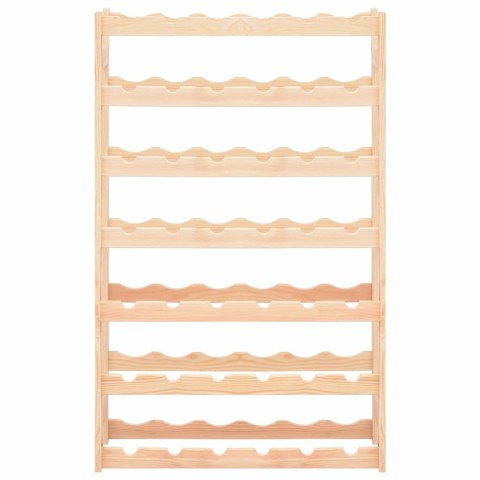  Stojak na 42 butelki wina, drewno sosnowe Lumarko!