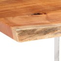 Stół z naturalnymi krawędziami, drewno akacjowe, 200 cm, 3,8 cm Lumarko!