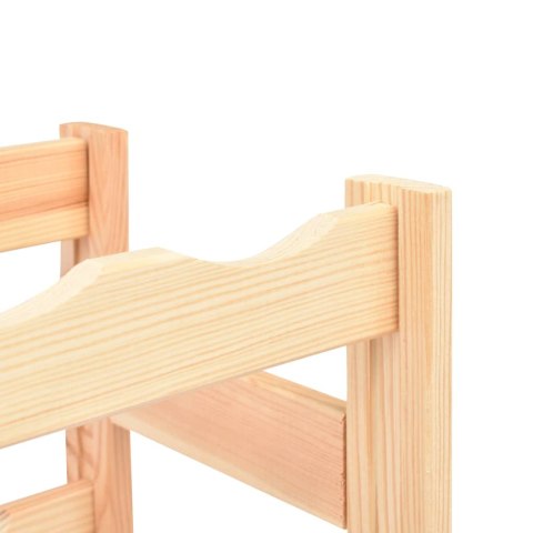  Stojak na 56 butelek wina, drewno sosnowe Lumarko!