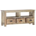  Szafka pod TV, 110x30x50 cm, lite drewno mango Lumarko!