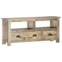  Szafka pod TV, 110x30x50 cm, lite drewno mango Lumarko!