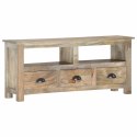  Szafka pod TV, 110x30x50 cm, lite drewno mango Lumarko!