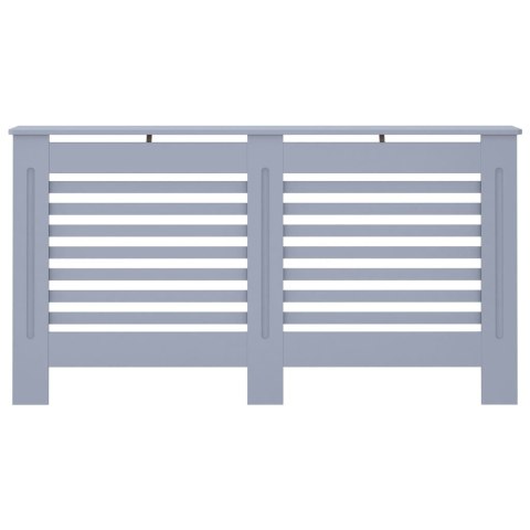  Osłona na kaloryfer, antracytowa, 152x19x81 cm, MDF Lumarko!