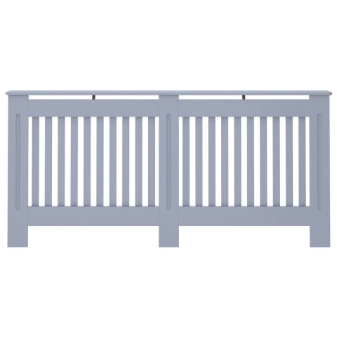  Osłona na kaloryfer, antracytowa, 172x19x81 cm, MDF Lumarko!