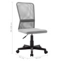 Krzesło biurowe, szare, 44x52x100 cm, z siatką Lumarko!