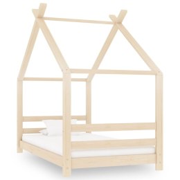  Rama łóżka dziecięcego, lite drewno sosnowe, 80 x 160 cm Lumarko!