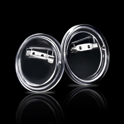  Przypinki z zapięciami, 100 szt., akryl, 44 mm Lumarko!