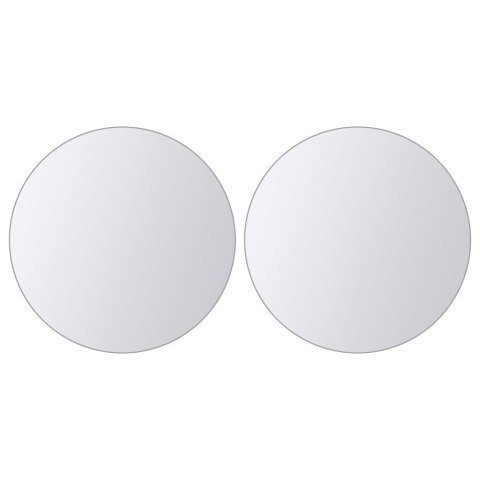  Płytki lustrzane, 16 szt., okrągłe, szkło Lumarko!
