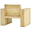  Krzesła ogrodowe 2 szt., 89x76x76 cm, impregnowana sosna Lumarko!