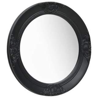  Lustro ścienne w stylu barokowym, 50 cm, czarne Lumarko!