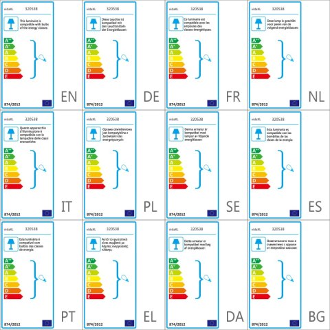  Industrialna lampa wisząca, 25 W, biała, okrągła, 40 cm, E27 Lumarko!