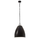  Industrialna lampa wisząca, 25 W, czarna, okrągła, 32 cm, E27 Lumarko!