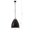  Industrialna lampa wisząca, 25 W, czarna, okrągła, 32 cm, E27 Lumarko!