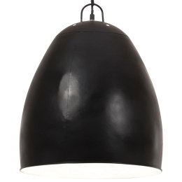 Lumarko Industrialna lampa wisząca, 25 W, czarna, okrągła, 42 cm, E27