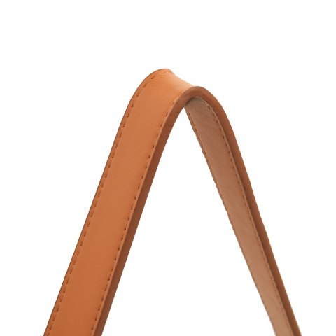  Lustro ścienne na pasku, 50 cm, czarne Lumarko!