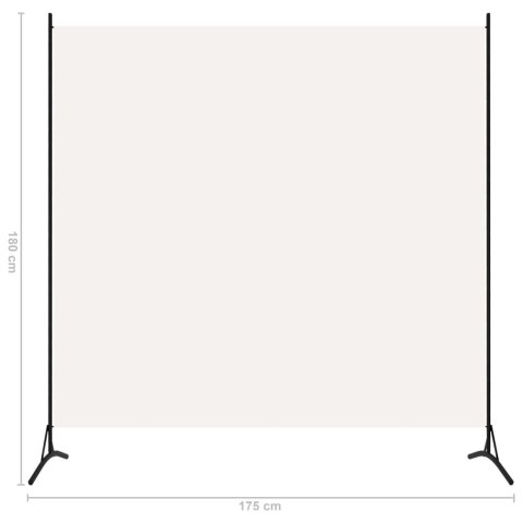  Parawan 1-panelowy, biały, 175 x 180 cm Lumarko!