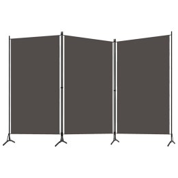 Lumarko Parawan 3-panelowy, antracytowy, 260 x 180 cm