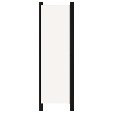  Parawan 4-panelowy, biały, 200 x 180 cm Lumarko!