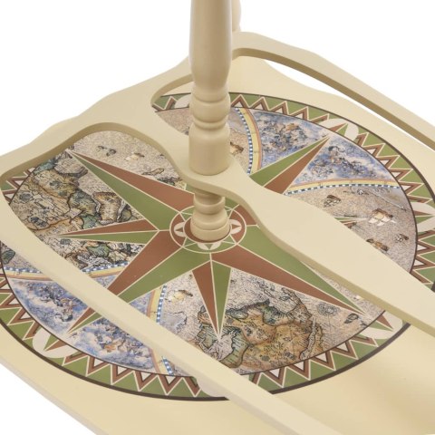  Globobar wolnostojący, drewno eukaliptusowe, zielony Lumarko!