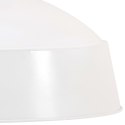 Industrialna lampa wisząca, 42 cm, biała, E27 Lumarko!