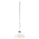  Industrialna lampa wisząca, 58 cm, biała, E27 Lumarko!