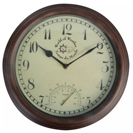  Zegar dworcowy z termometrem, 30,5 cm, TF007