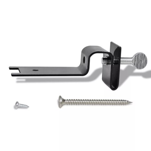  Ogrodowe lampy solarne, 6 szt., czarne Lumarko!